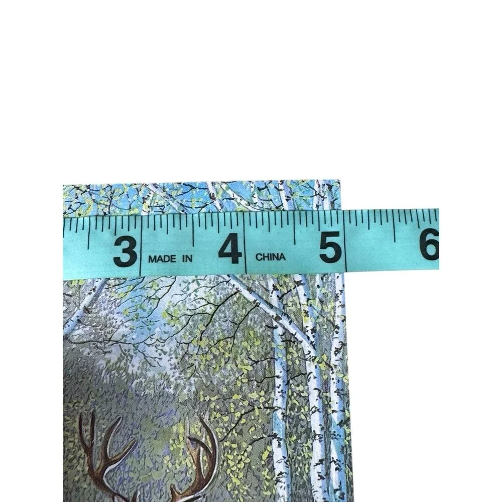 Famous Artists Studios Deer Forest Get Well Quickly Greeting‎ Card Unused USA
